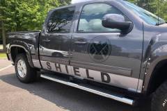 Custom Graphics - The Shield Truck